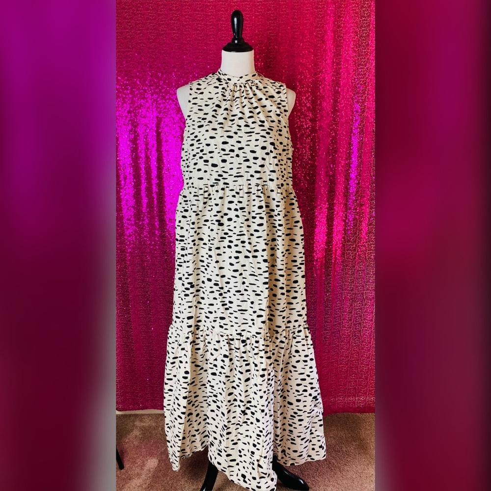ASOS Abstract Print Maxi Dress Size 12